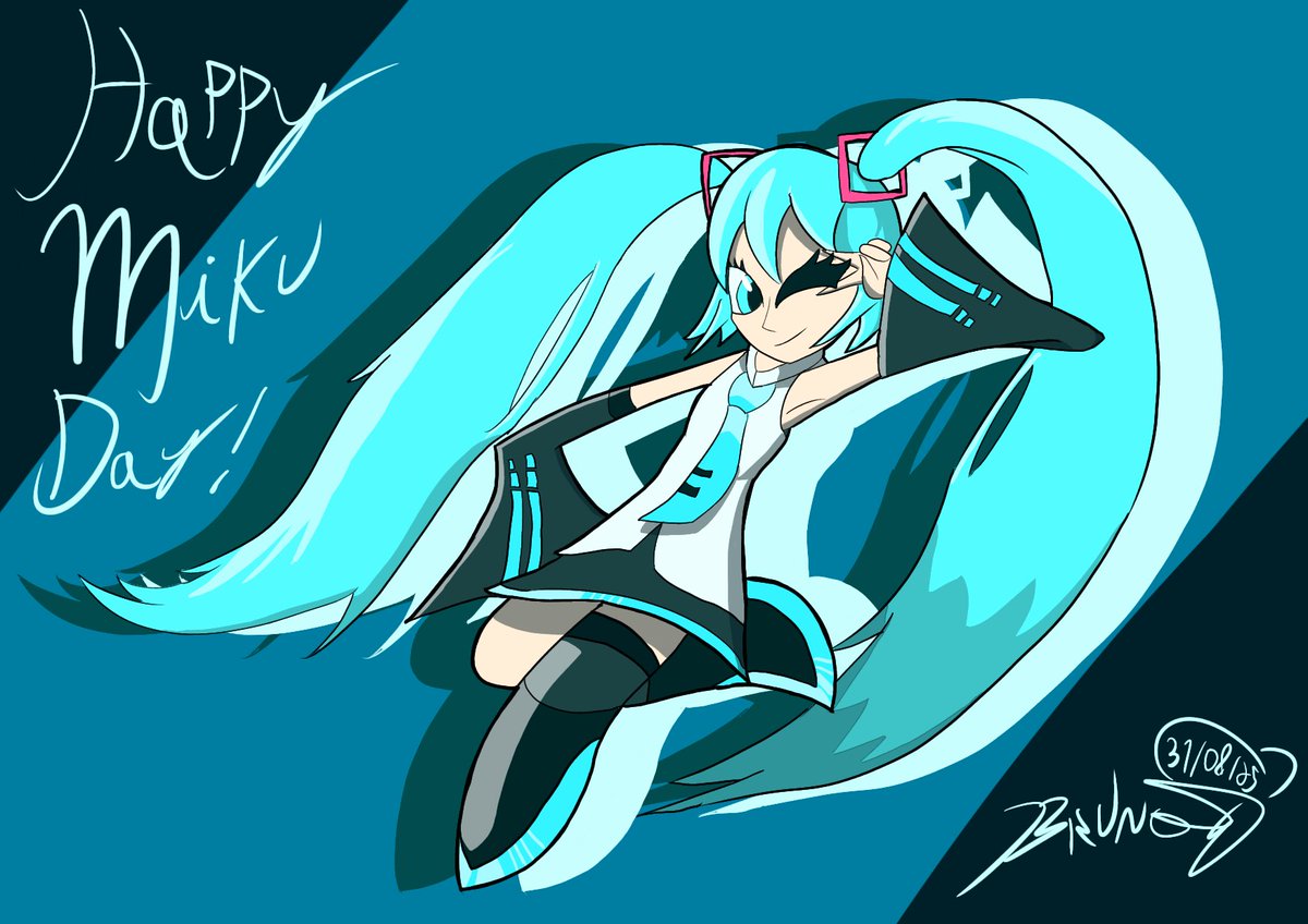 sketchedartist's tweet image. Happy Hatsune miku day!!!

Tags: #hatsunemikufanart #mikumikubeam #mikuday #dailyart #artoftheday🎨 #dailyart