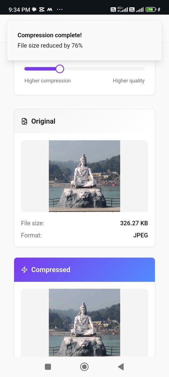 themohitpant's tweet image. Struggling with huge images slowing your website? 😩 Compress them in seconds for FREE at compressimageonline.in 🚀

I launched this website 
Help me to grow this out🙃

Hashtags:
#FreeTool #ImageCompression #WebDev #WebsiteSpeed #Tech #india #viral