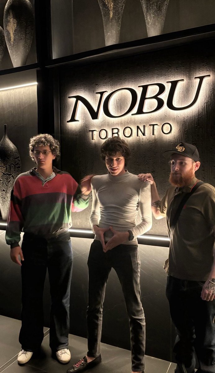 SlushySource's tweet image. Hamzah and Martin last week via Freddie's IG story