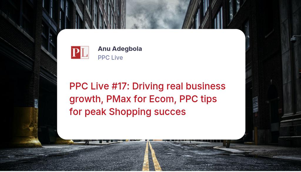 ppcliveuk's tweet image. Key points include starting campaigns early as searches for Black Friday and Cyber Monday begin in October, leveraging extended campaign durations for higher revenue, and strictly planning budgets.

Read more 👉 bit.ly/4oKAnD0

#DrivingRealGrowth #ActionableInsights
