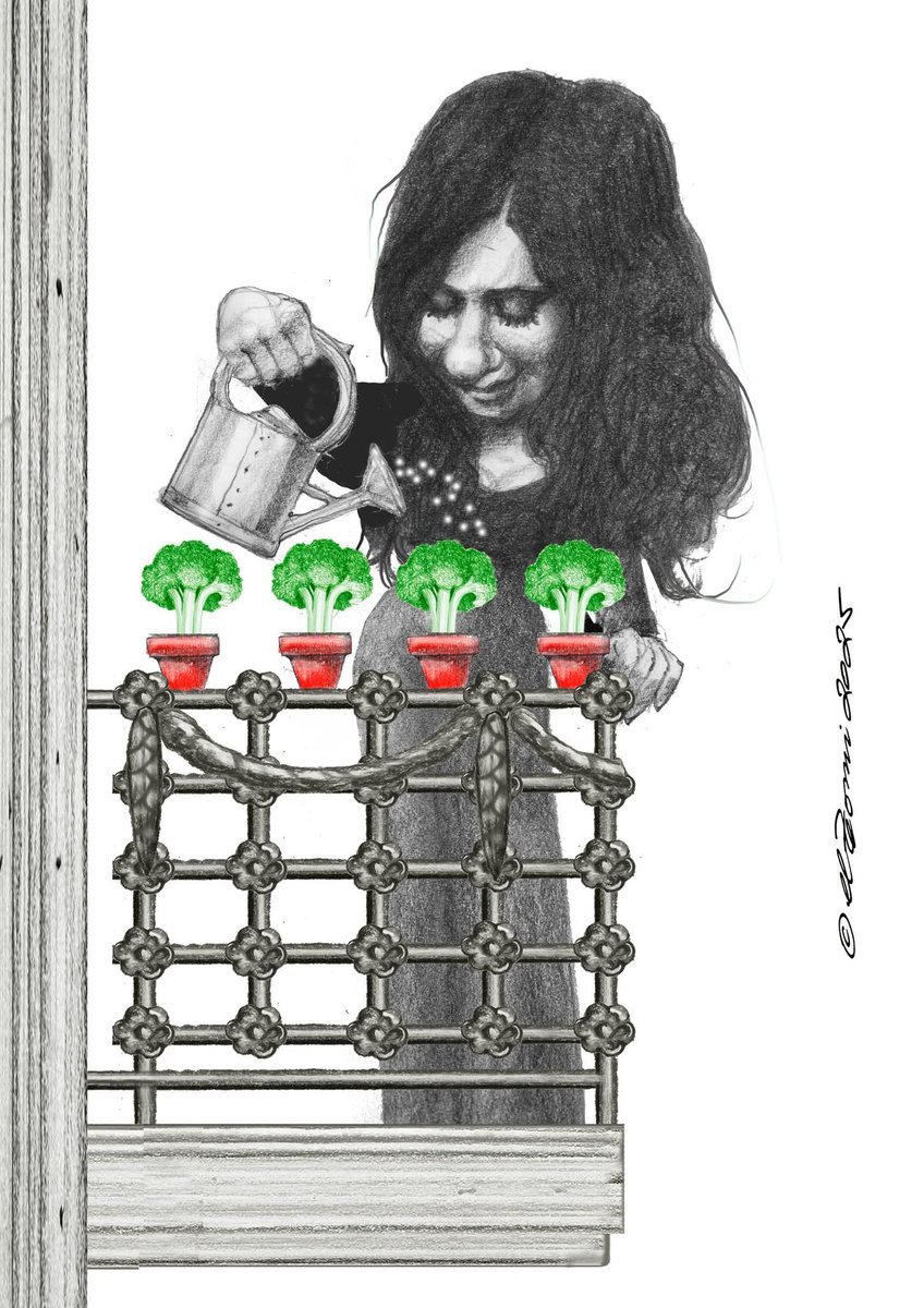 Hoy se festeja con Brocolis. 
#MileiCorrupto 
#Perdieron 
#KarinaCoimera 
#EstanDerrotados 
Ilustra Tomas Müller.