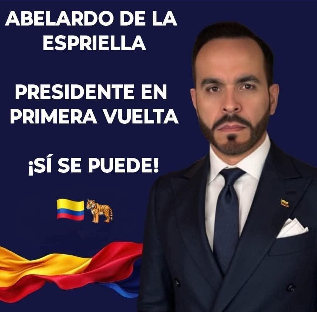 Abelardo de la Espriella debe ganar en primera vuelta