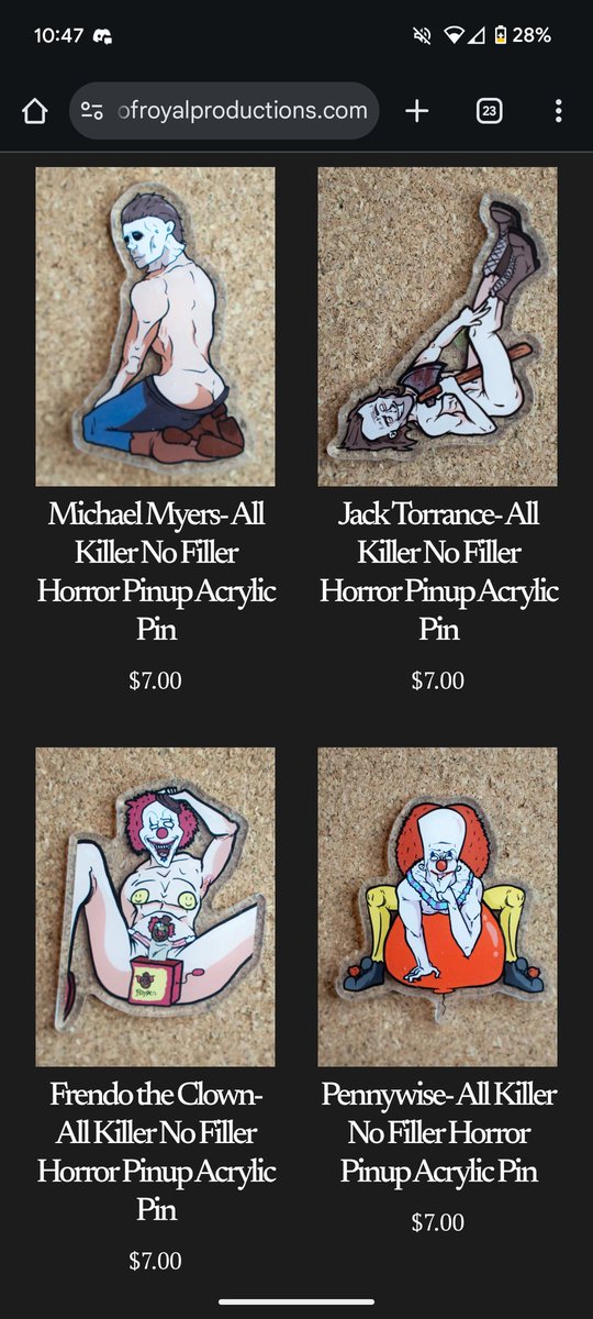 CultNobody's tweet image. Updated my website with new pins and trading cards! Check it out!

houseofroyalproductions.com/shop