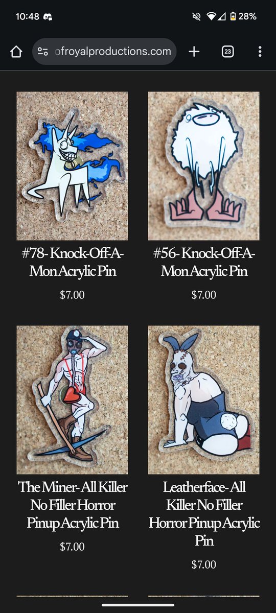 CultNobody's tweet image. Updated my website with new pins and trading cards! Check it out!

houseofroyalproductions.com/shop