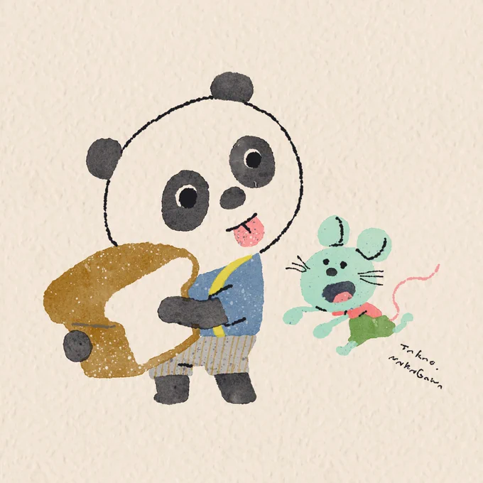 #だじゃれの日 この絵がどんな「だじゃれ」になってるのか 考えてみてください〜