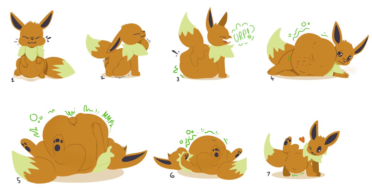 CW: Digestion 
Despite being so small, they sure can eat! 
#vore