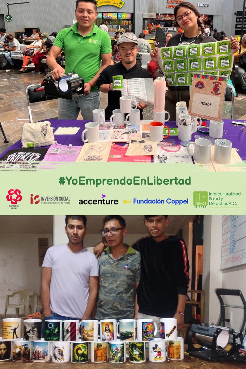 *🔥#YoEmprendoEnLibertad cierra con grandes resultados.*
📍Ciudad de México/Estado de México 

🎓250 jóvenes oportunidad pidieron una segunda oportunidad y encontraron en el autoempleo digno una ruta para emprender en libertad.
🎨 Se certificaron como auxiliares de serigrafía.
💥