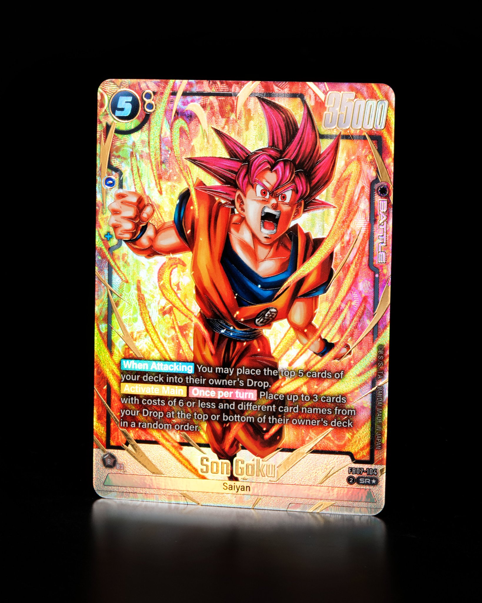 Dragon ball カード Son Goku E-46 Gold Energy Marker Dragon Ball Manga Booster