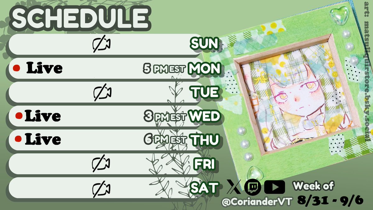 Coriander 🪴ENVtuber | Pre-Debut tweet media