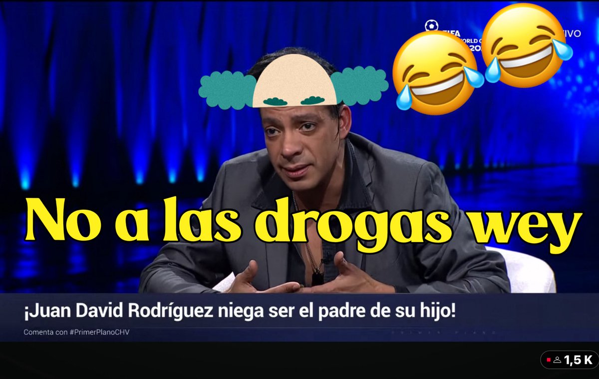 Está pitiao’ este pedazo de pelotudo jajajajajaja
Vergüenza ajena gueyyyyyy

 #PrimerPlanoCHV