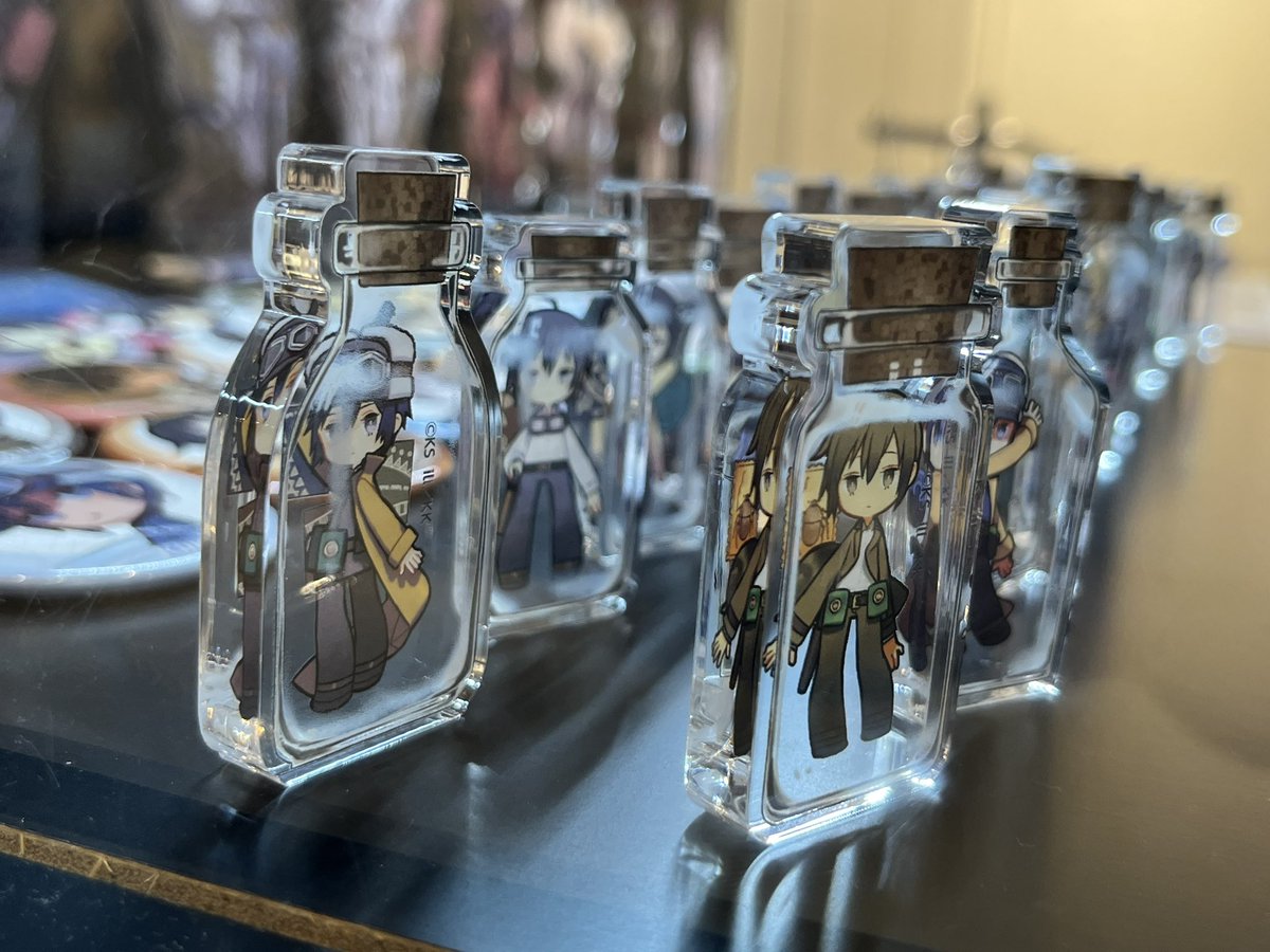 このアクリルマスコットが非常にかわいいんです！