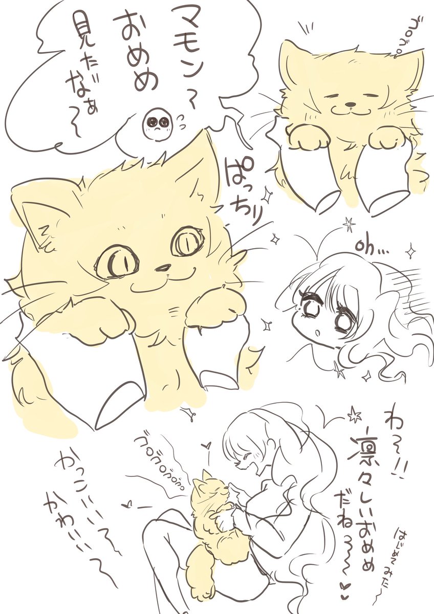 我は猫である。名前はまもん　part2
#WHB #地獄のどこが悪い