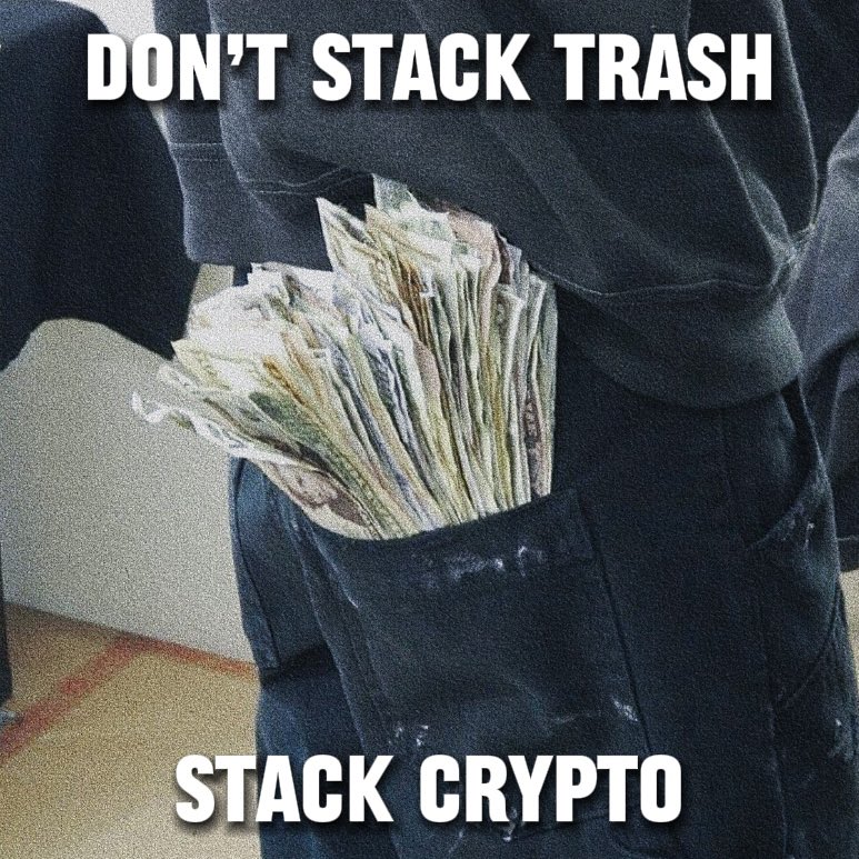 Cash is trash 😮‍💨

$CRYPTO LOOKS GOOD HERE