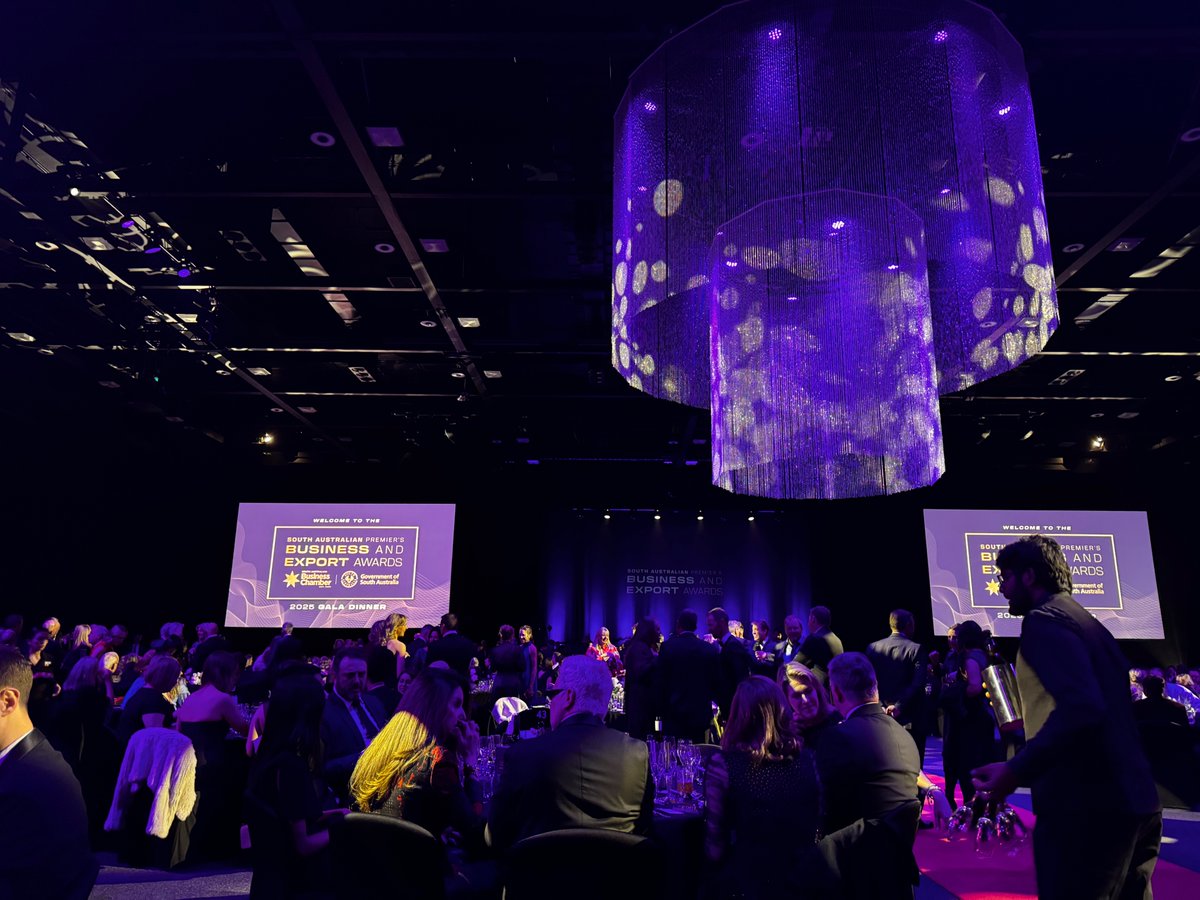 SentekTech's tweet image. We’re proud to have been a Finalist in the South Australian Premier’s Business and Export Awards. While we didn’t take home the trophy, the event was an incredible opportunity to connect with industry leaders and celebrate innovation across South Australia.