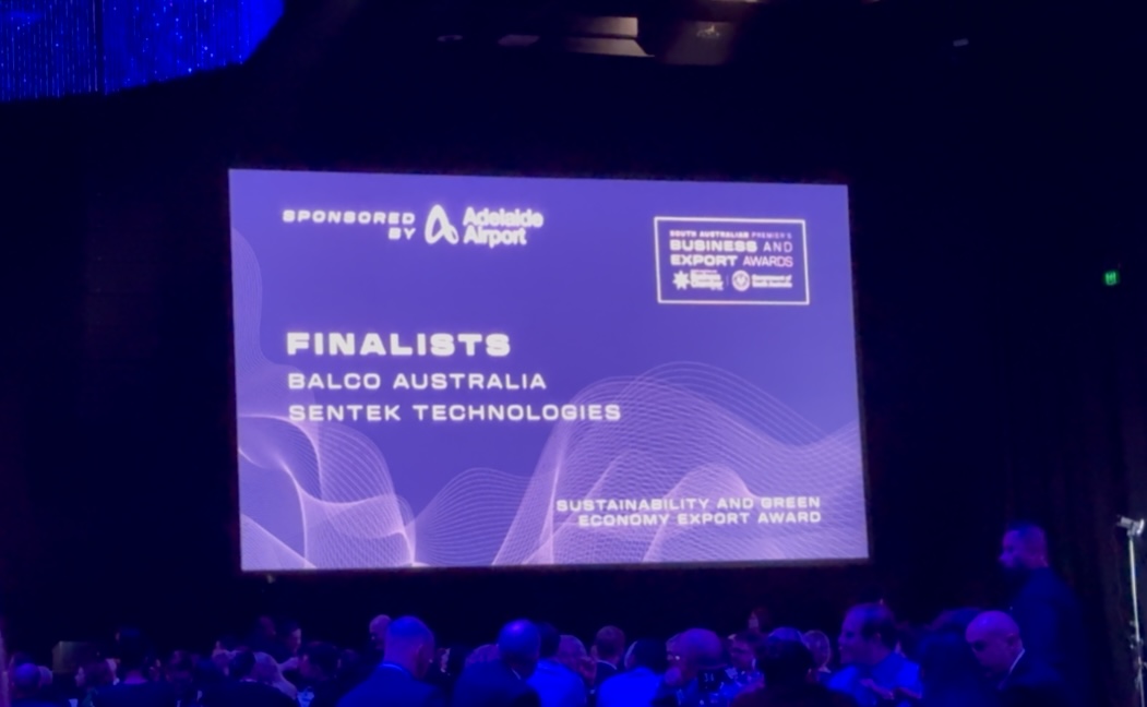 SentekTech's tweet image. We’re proud to have been a Finalist in the South Australian Premier’s Business and Export Awards. While we didn’t take home the trophy, the event was an incredible opportunity to connect with industry leaders and celebrate innovation across South Australia.