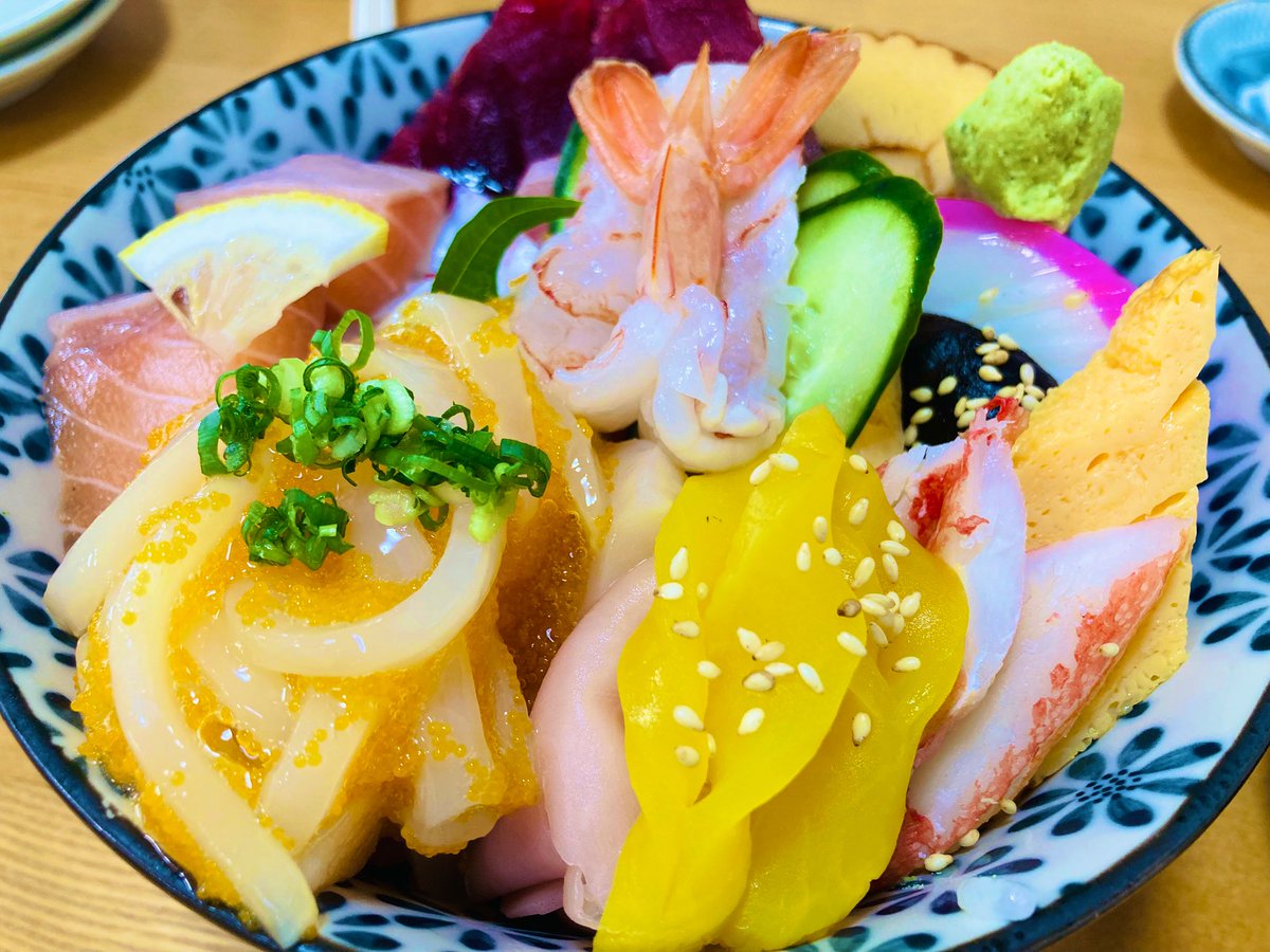 ちらしを食べてみる