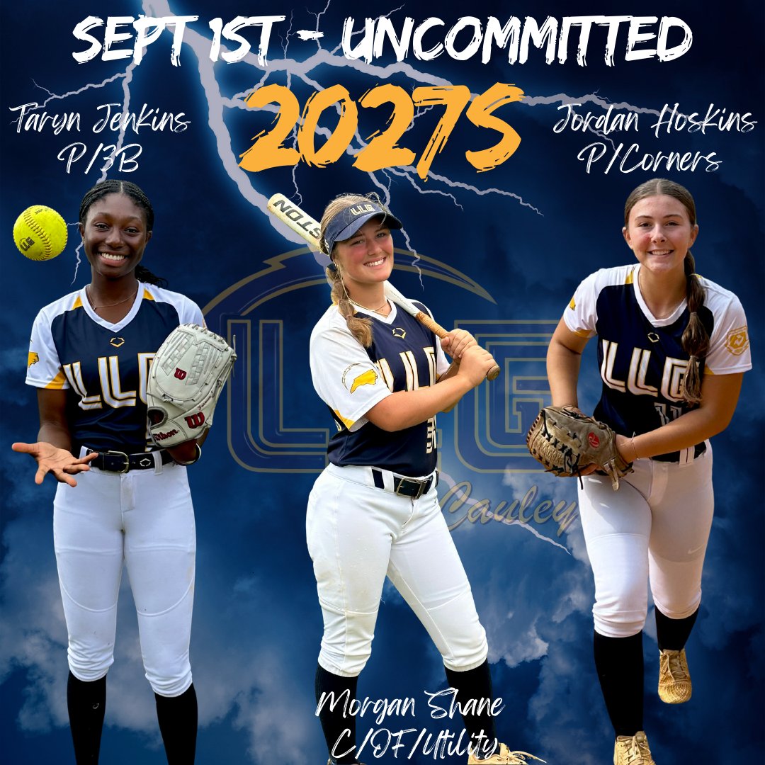 September 1st is here for 2027s! 🎉 Some may get calls today, but if you don’t, remember that recruiting is a process, not a one-day event. This is just the beginning… Stay patient, keep working, and trust the process. 💪🥎 Best of luck to our favorite uncommitted 2027s: