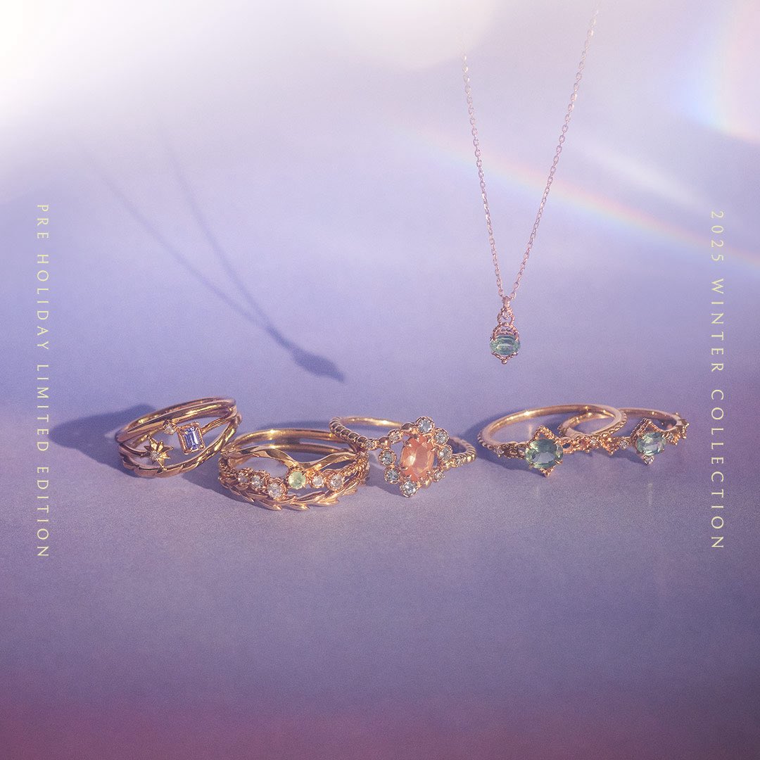 NOJESS 限定アクセサリーセット WEB限定】10月バースストーン／K10オパールネックレス