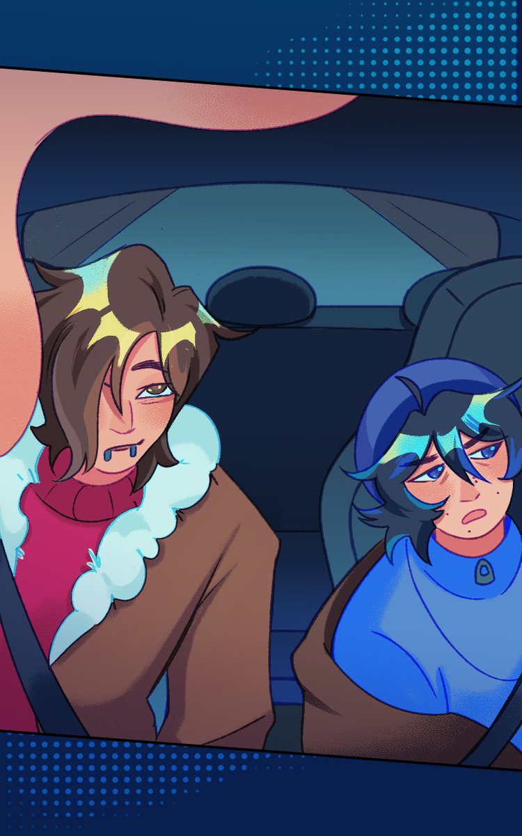 Ya esta arriba el 2do capítulo de Midnight Track👻✨

Les dejo el link abajito y aprovecho para agradecer el cariño, aprecio muchísimo los comentarios y fanarts💖 los estaré incluyendo en el cómic (hay algunos que no incluí esta vez porque los ando guardando para el próximo🫶)