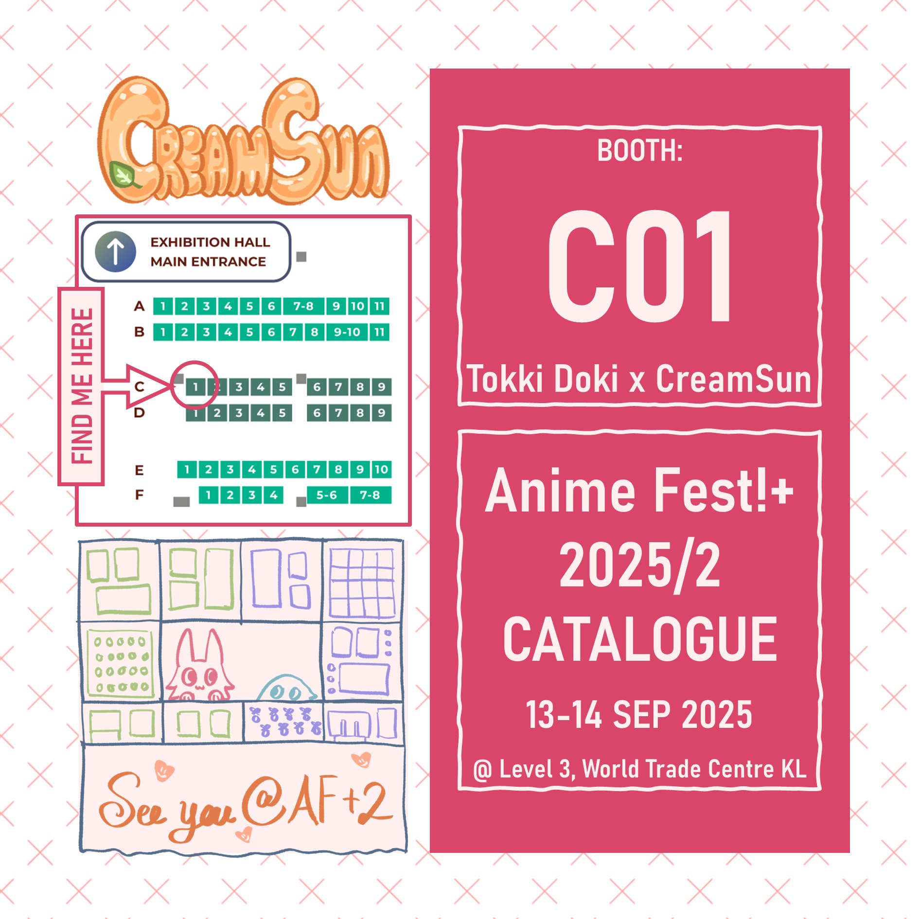 C104 Wiedersehen Feiern 新刊 Confeito 🌟ODD NUMBER FESTIVAL23🌟 ギチパン蒸し暑ライブありがとうー