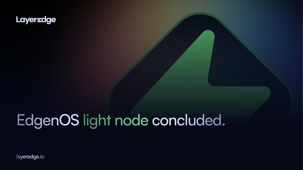 1/ Our EdgenOS light node campaign on browser extension concluded on June 21.

Over 60,000 users joined in, with an average of 5k running nodes daily and it marked the final phase before edgenOS mainnet.