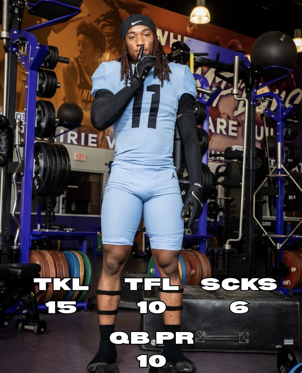 Houston, we got a problem 🚨 

Week 1: 15 tackles, 10 TFL ,  10 Qb pressure and 6 sacks 
Highlights dropping soon… 🎥🎞️

<a href="/coachdhicks/">Coach Hicks</a> <a href="/PaetowFootball/">Paetow Football</a> <a href="/charlie_ayro/">Coach Ayro</a> <a href="/DonnieBaggs_/">#HCville</a> <a href="/gabrieldbrooks/">Gabe Brooks</a> <a href="/JScruggs247/">Jordan Scruggs</a> <a href="/MikeRoach247/">Mike Roach</a> <a href="/Andrew_Ivins/">Andrew Ivins</a> <a href="/GregBiggins/">Greg Biggins</a> <a href="/GPowersScout/">Greg Powers 🏟️</a> <a href="/dctf/">Dave Campbell's — TexasFootball.com</a> <a href="/adamgorney/">Adam Gorney</a>