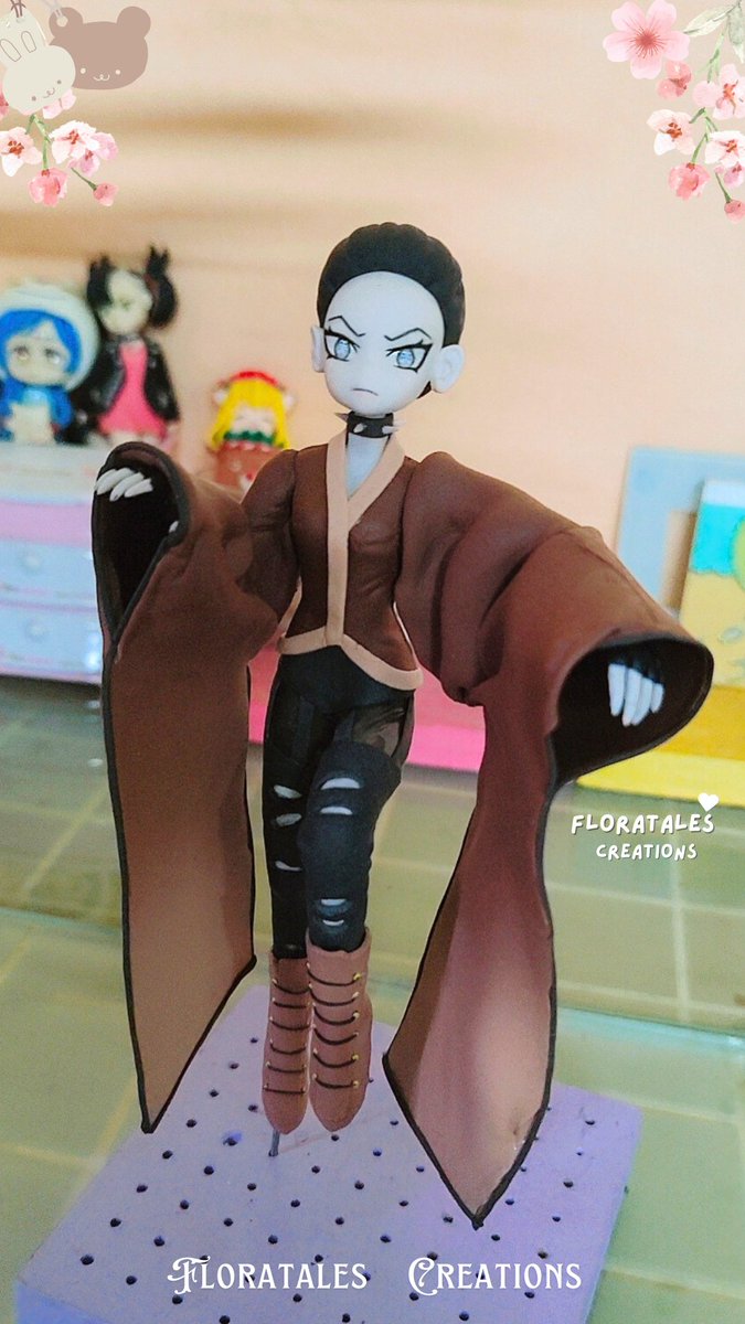 Ifloratales's tweet photo. Sculpting Custom Figurine, Inspired from Demon Slayer, Wip🤎

#art #anime #manga #customise #originalcharacterart #ocart #figures #figurine #figurecollection #figurecollectors #AnimeArt #AnimeNYC #cosplay #DemonSlayer #commissionsartist #commissionopen #ArtistOnTwitter #giftideas https://t.co/b71gpZ0KXu