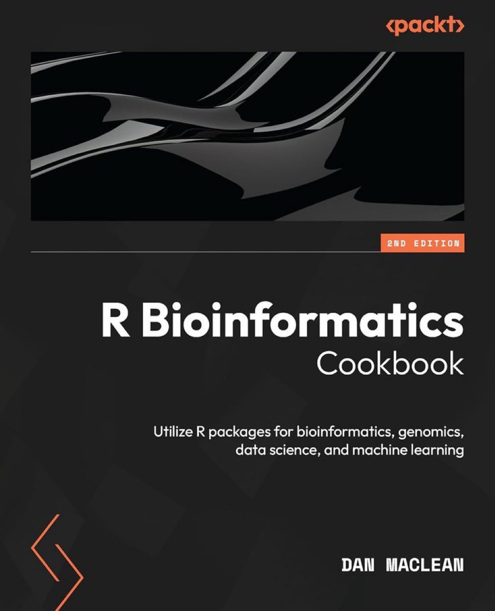 KirkDBorne's tweet image. R #Bioinformatics Cookbook: amzn.to/412qq8x v/ @PacktDataML 
—————
#DataScience #Informatics #MachineLearning #Bioscience #Rstats #Coding #DataScientist #Analytics #Genomics