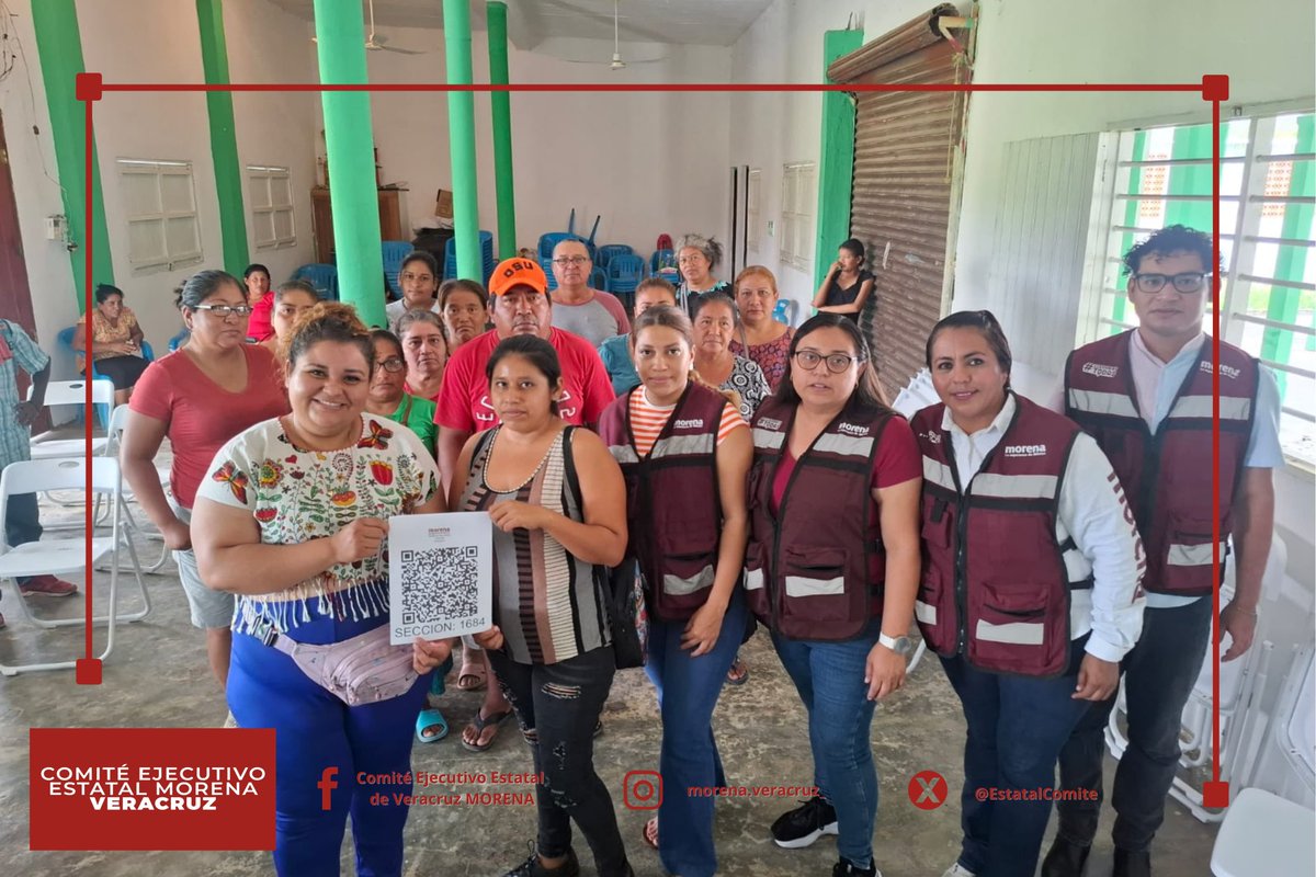 En Veracruz seguimos formando nuestros comités seccionales, sumando voluntades y conciencias, alegres de la gran participación ciudadana.

En unidad y organización seguimos transformando nuestro bello estado.