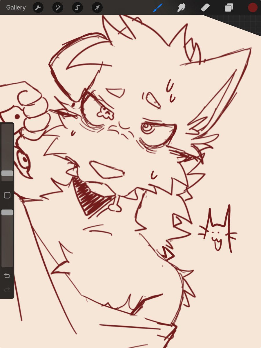 Kazookaz0x's tweet photo. Maybe the secret way to get out of artblock IS drawing furries https://t.co/bekurR5m8Y