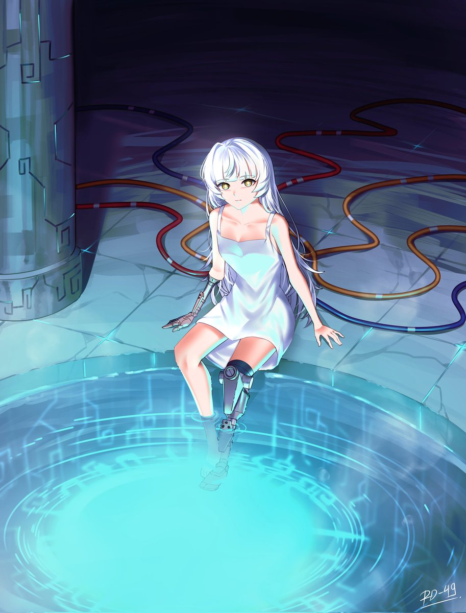 #mecha #mechagirl #Robot #robotgirl #artwork #originalcharacter #illustration