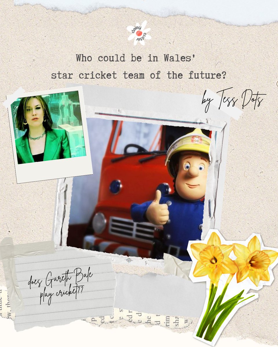 DAISY CUTTER (@daisycutterzine) on Twitter photo long-time* cricket fan* <a href="/tessdots/">tess 🏴</a> answers the burning* question, who could be in wales' start cricket team of the future?
*do not fact check
daisycutterzine.wordpress.com/2025/09/01/wel… long-time* cricket fan* <a href="/tessdots/">tess 🏴</a> answers the burning* question, who could be in wales' start cricket team of the future?
*do not fact check
daisycutterzine.wordpress.com/2025/09/01/wel…