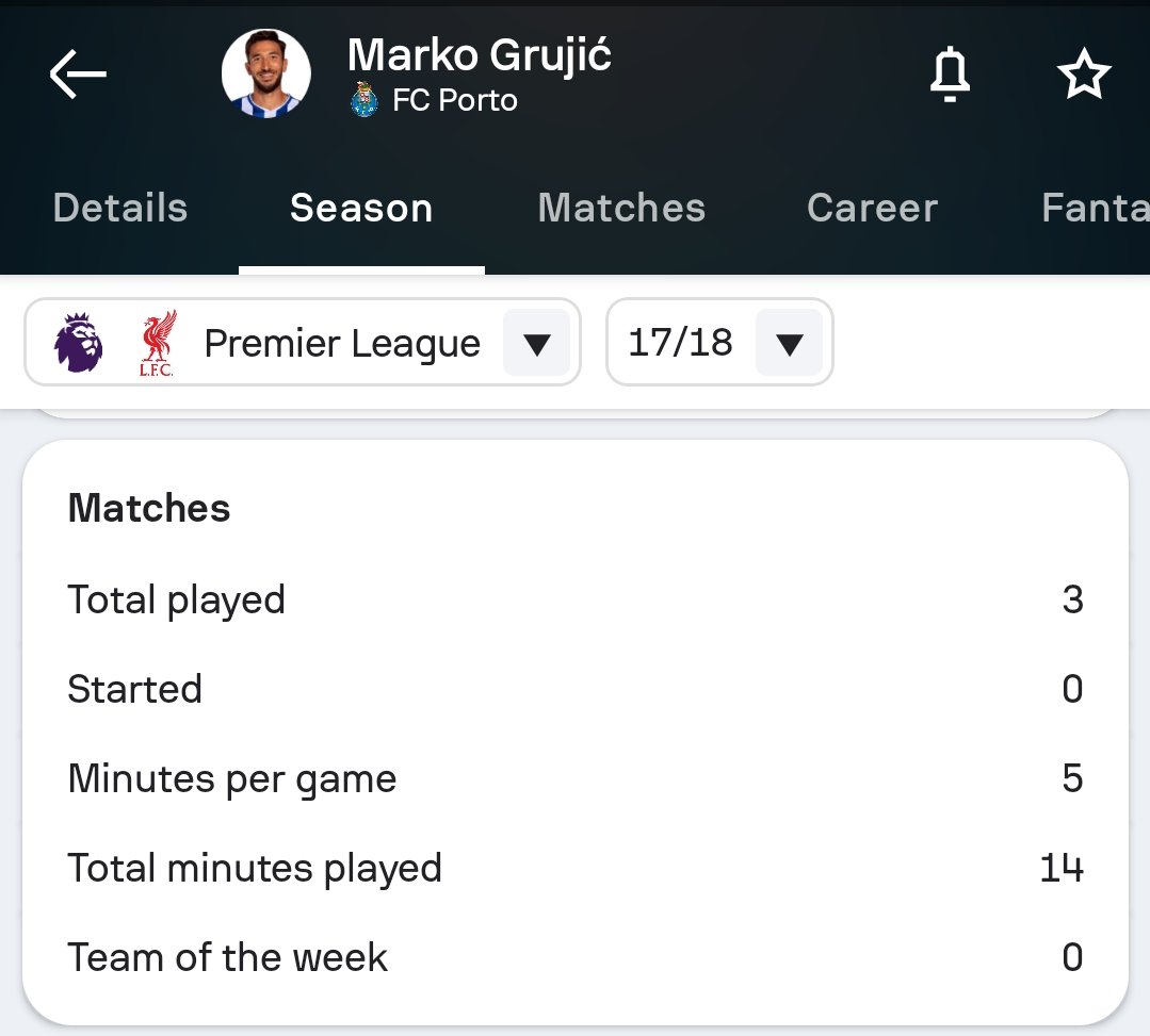 "Τον ηθελε ο Κλοπ στην Λιβερπουλ. Δηλαδη θεωρεις οτι ο Κλοπ δεν ηξερε τι επαιρνε;"
ΠΡΙΝ ΓΡΑΨΕΤΕ ΤΗΝ ΠΙΠΑ ΣΑΣ ΡΕ ΥΠΑΛΛΗΛΟΙ ΤΟΥ 20ΑΡΙΚΟΥ ΔΕΙΤΕ ΟΤΙ ΕΠΑΙΞΕ 14 ΛΕΠΤΑ ΟΛΗ ΤΗΝ ΣΕΖΟΝ.14 ΛΕΠΤΑ. ΛΙΓΟΤΕΡΑ ΑΠΟ ΑΥΤΑ ΠΟΥ ΕΧΕΙ ΠΑΙΞΕΙ Ο ΓΙΟΝΣΟΝ ΦΕΤΟΣ
#aekfc