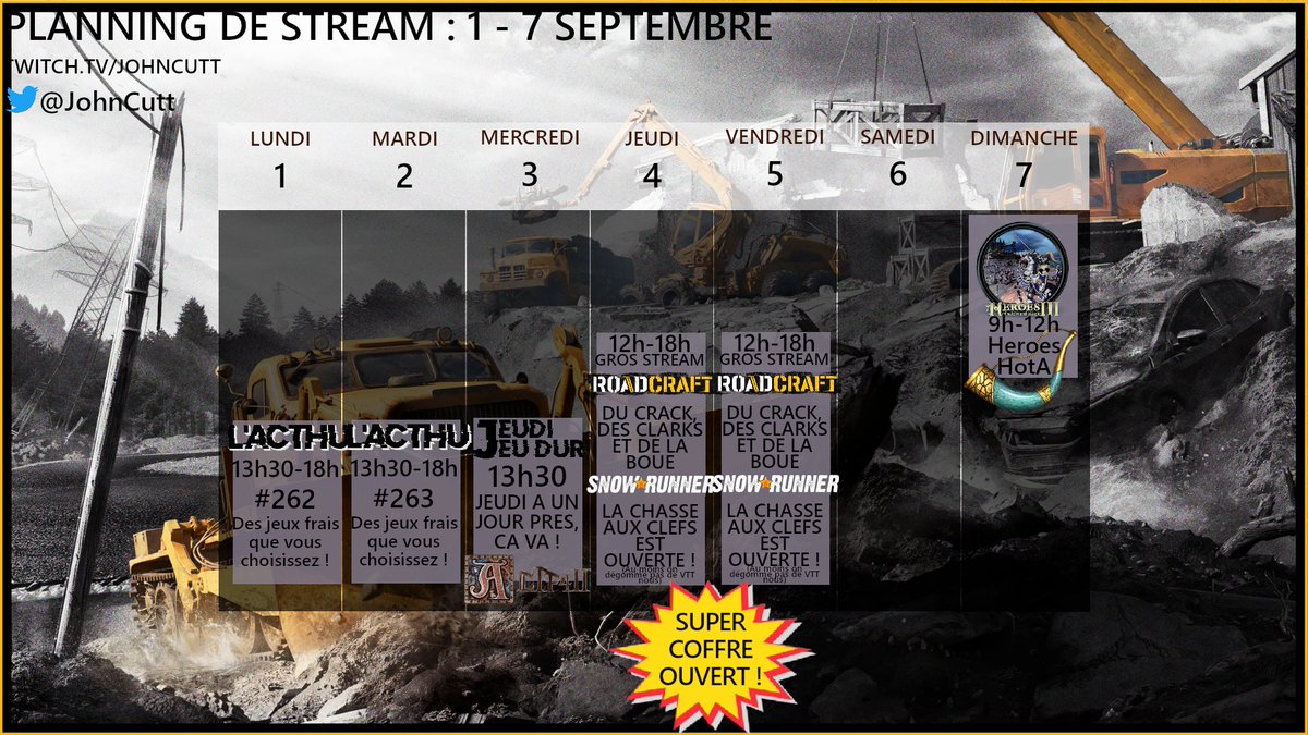 ATTENTION SEMAINE BISSEXTILE, le jeudi tombe un mercredi cette semaine ! #semainebissextile