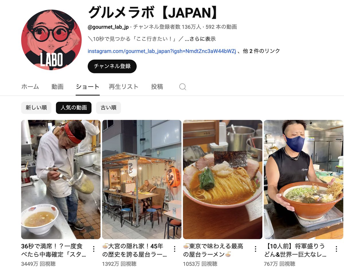 2ndBuzzの運営者のバズるんだルン！

再現性のあるYouTubeチャンネル運営が得意！
これからXで発信していきますルン！

--実績--

グルメラボ【JAPAN】運営
運営わずか8ヶ月で登録者数100万人を達成。
その他8万人のYouTubeチャンネルやTikTokアカウントを運営中！