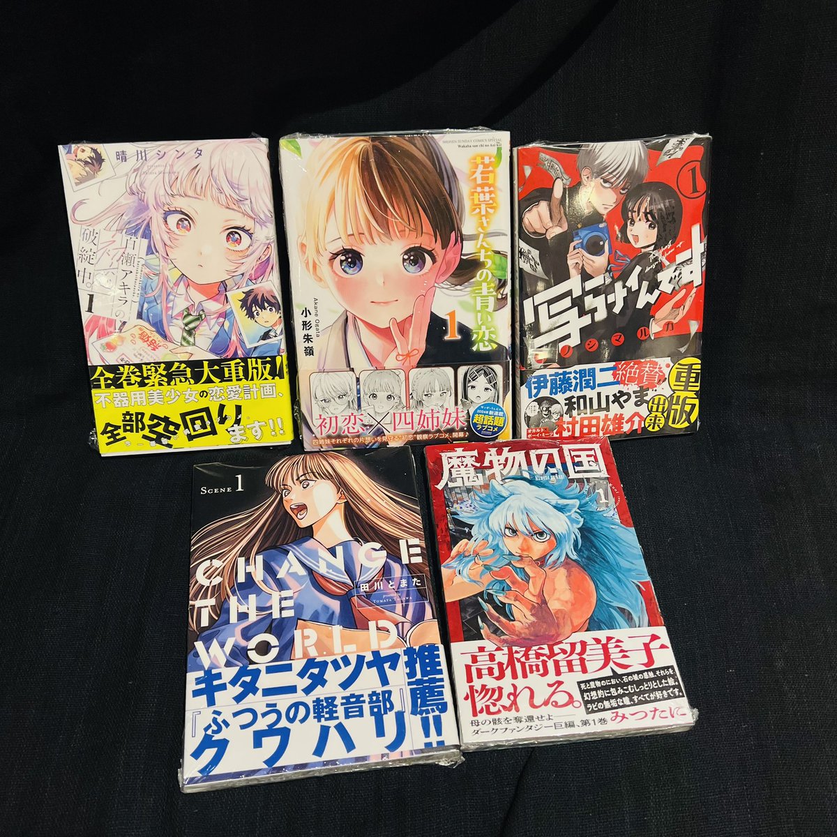 CHANGE THE WORLD(1) 田川とまた 直筆イラスト入りサイン本 2025