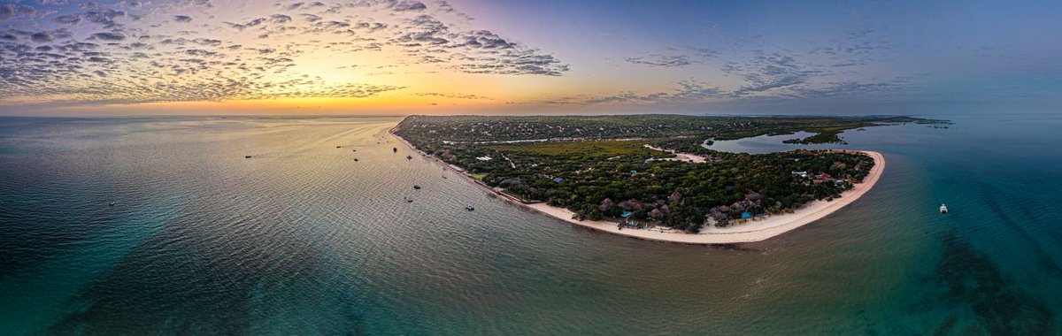 A sunrise bird's-eye view over the San Sebastian Peninsula, and The Sanctuary. 
Spring air and sunshine everywhere. 
Happy Spring 🌸 ✨️ 🦋 🌞 

#pambelebeachhouse #exclusiveusevilla #privatebeachretreat 
#BazarutoArchipelago