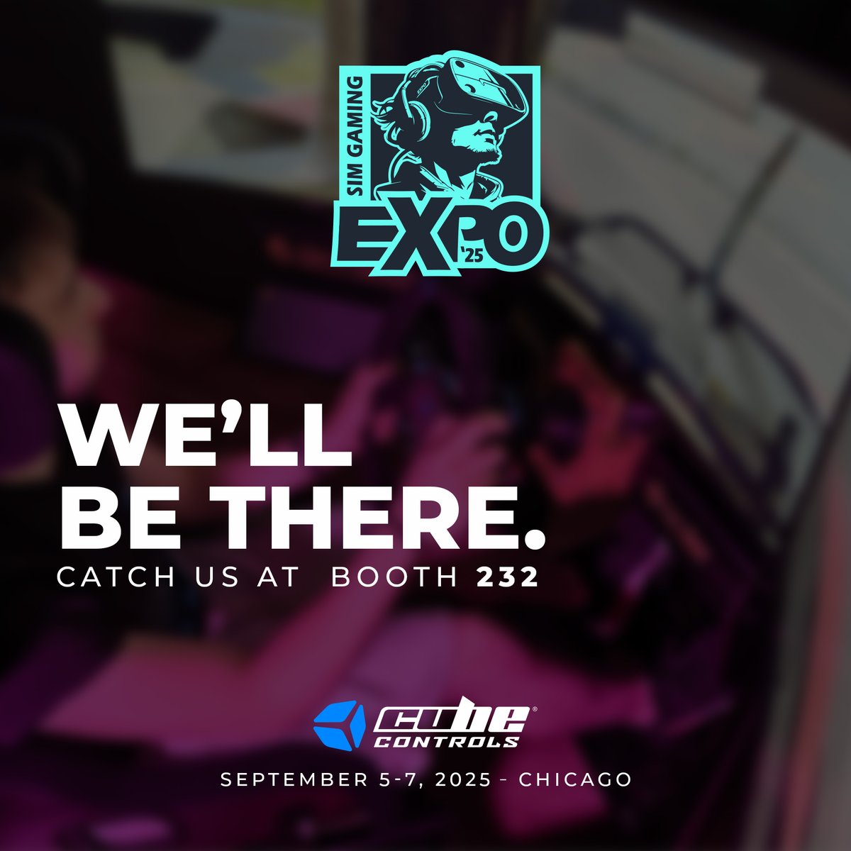We hope to see you in Chicago!
Come by Booth 232 to see whats new! ;) 
The Universe of Control is calling...