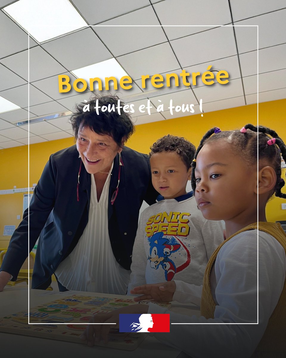 #Rentrée2025 | Aujourd'hui ce sont 560 792 écoliers, collégiens et lycéens qui font leur rentrée dans l'académie de Rennes 🎒
La Région académique Bretagne souhaite une bonne année scolaire à tous les élèves, enseignants et à l'ensemble des personnels ! 🏫