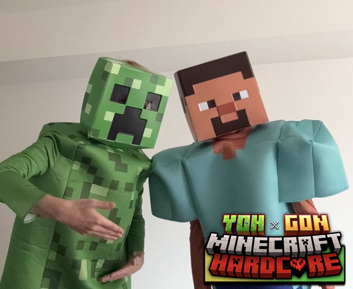 葉とGONのマイクラハードコア開幕
twitch.tv/yohdazo