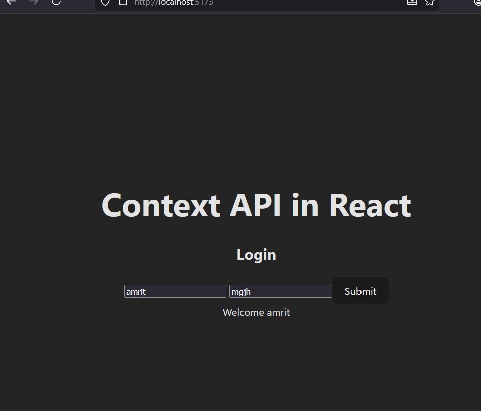 amrit_twts_'s tweet image. Just built a quick React login demo using Context API & Vite!
Handles auth state globally without props mess.
Try it: Username "amrit", PW "mgh" → "Welcome amrit"
GitHub: -github.com/HeyIamMarasini…
#React #ContextAPI #Vite #WebDev #100DaysOfCode