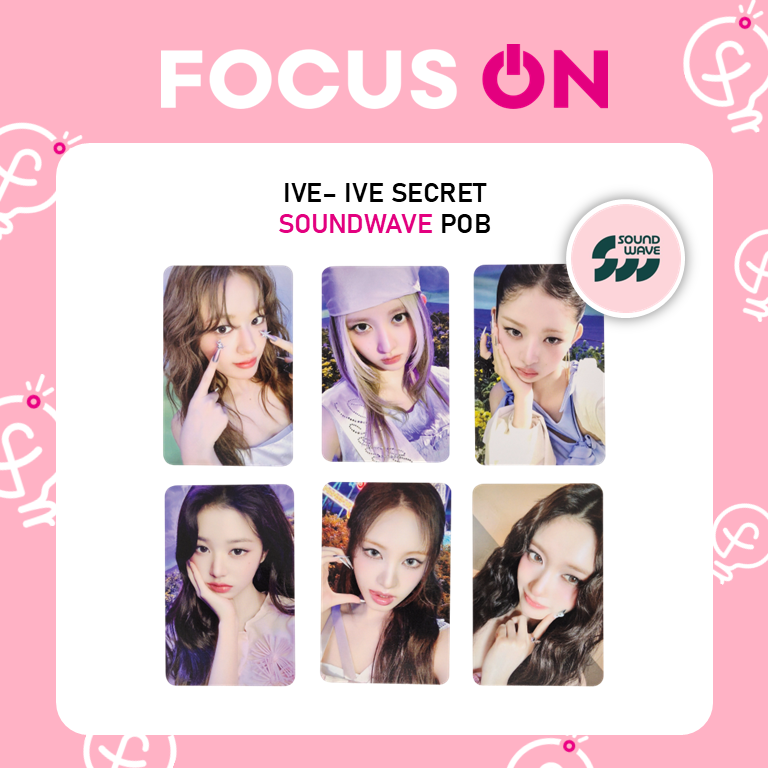 FocusON_kor's tweet photo. 📦#IVE 『IVE SECRET』 在庫あり!
▶️ SOUNDWAVE 予約特典 付きのアルバムがついに入荷!💗
🔗 Qoo10 注文リンク
👉https://t.co/AOKMdJinnC
即発送対応しております🛻💨💨
#IVE #아이브 #IVE_SECRET #AppleMusic #MAKESTAR #Soundwave #SSQ #WITHMUU #아이브 #ANYUJIN #GAEUL #REI #WONYOUNG #LIZ #LEESEO #KPOP #PHOTOCARD
