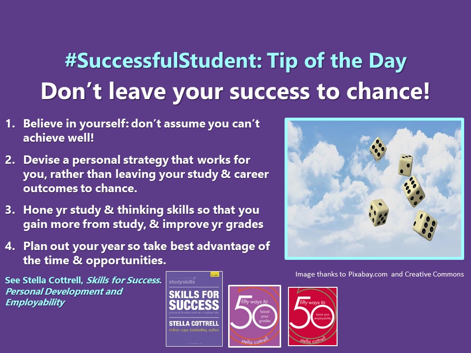 #SuccessfulStudent  Don't leave your success to chance! #Students #student #study #studying #studentlife #studygram #studentsuccess #college <a href="/BloomsburyStudy/">Bloomsbury Study Skills</a> #collegelife #exams #amlearning #studyplus #University #unilife #uni