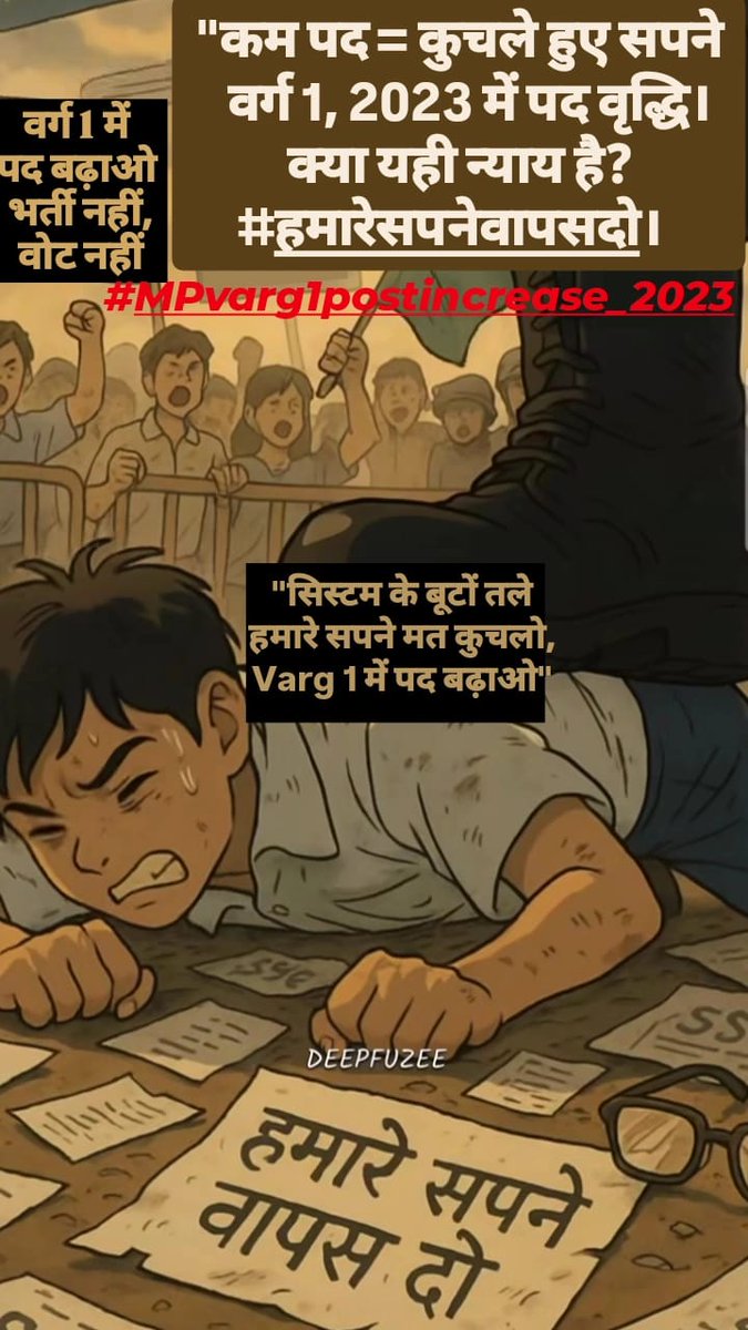 मेहनत रंग लाती है और यह कदम उसका प्रमाण 🙌
युवाओं के लिए नया उत्साह 💡
#MPVarg01PostIncrease_2023