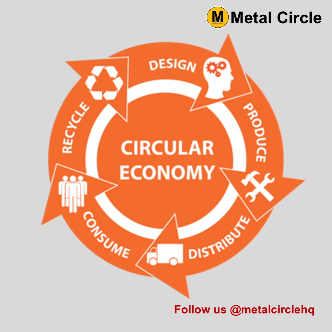 metalcirclehq's tweet image. Closing the loop! Circular economy principles can transform Nigeria&apos;s scrap metal industry. Let&apos;s explore the benefits together! #CircularEconomy #Sustainability #Principles #MetalCircleHQ
