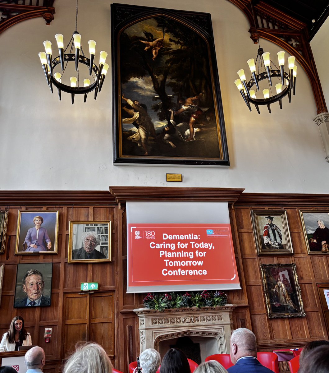 #Dementia Caring for today, planning for tomorrow conference <a href="/QUBelfast/">Queen's University Belfast 🎓</a> <a href="/publichealthni/">Public Health Agency</a> #physiotherapy