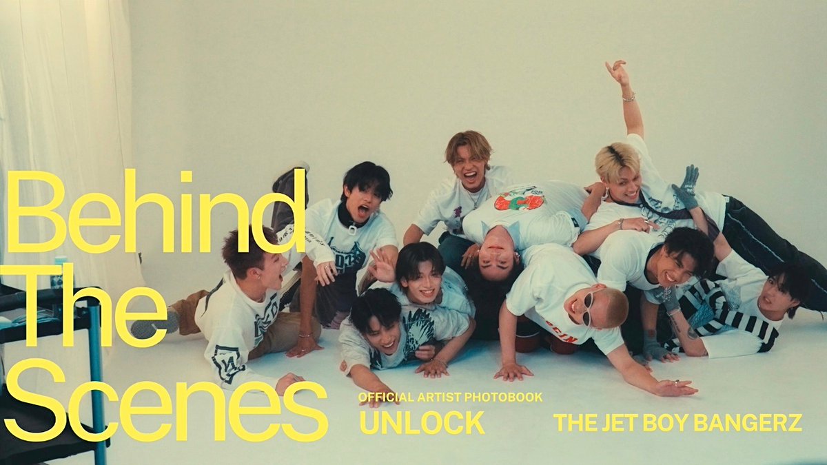 tjbb_'s tweet image. OFFICIAL ARTIST BOOK 
『UNLOCK』Shooting 
-Behind the Scenes- PART1

📍 youtu.be/aI39PMiosRo

本日発売『UNLOCK』の
撮影に密着しました📸

『UNLOCK』の感想は、
#TJBB_UNLOCK で
TJBBに届けてくださると嬉しいです😉

🛒lit.link/tjbbbook?fbcli…

#UNLOCK 
#TJBB #THEJETBOYBANGERZ