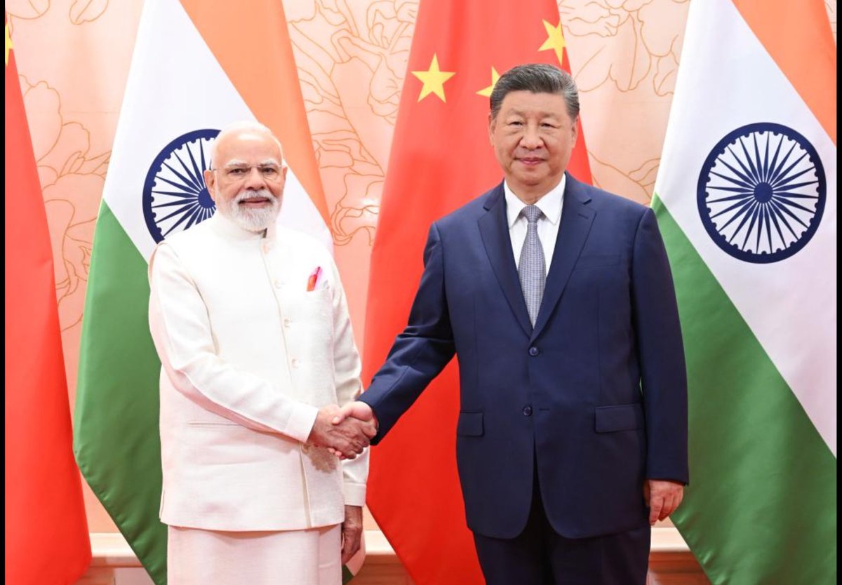 #Trump’s biggest achievement so far!!!

Bringing #China and #India together as trade partners!
This isn’t #MAGA — it’s making #America alone!

25 years of diplomatic trade efforts — swept away by one brain-dead!!
#ModiInTianjin 

<a href="/McFaul/">Michael McFaul</a> <a href="/EvanFeigenbaum/">Evan A. Feigenbaum</a> 
 <a href="/ChrisDJackson/">Chris D. Jackson</a>