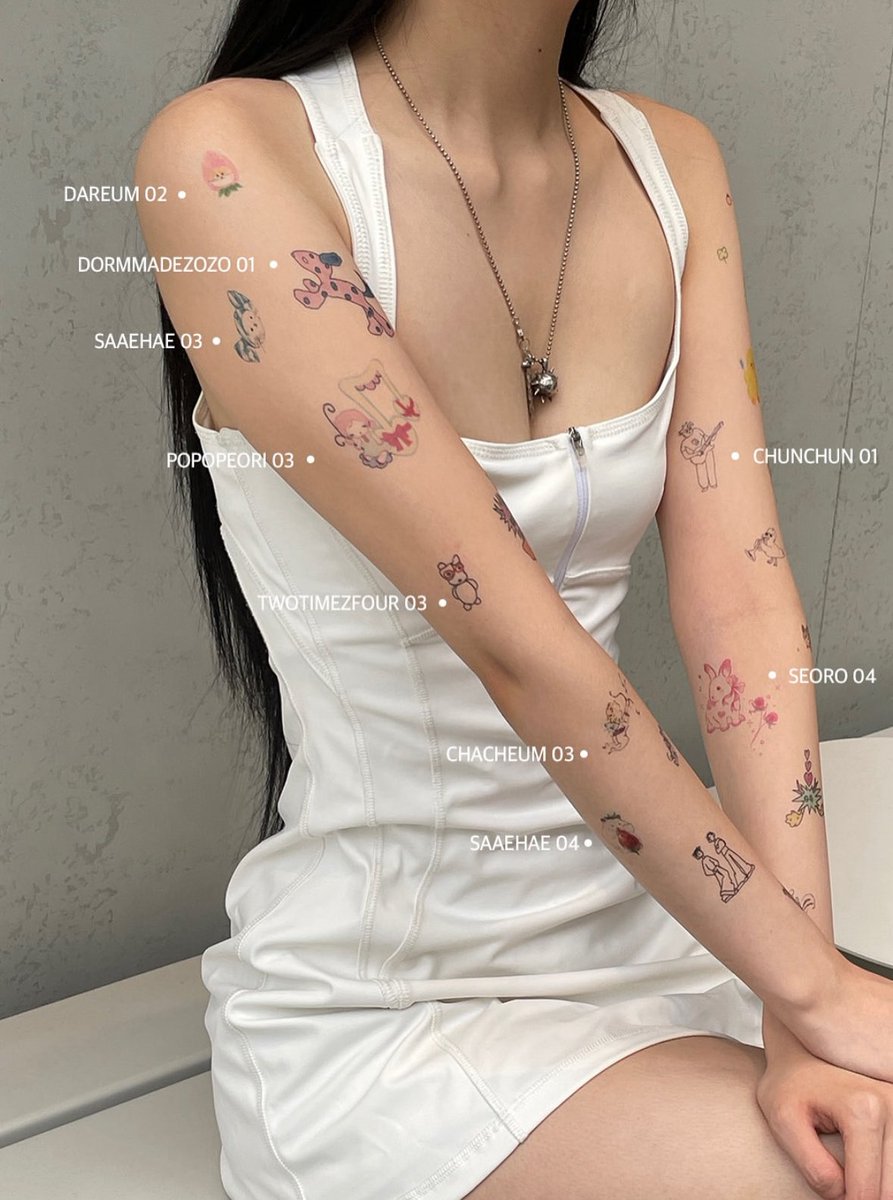 imlazystudios's tweet image. 귀여운 캐릭터 타투 총집합🐶🐈🐰🎵

각 타투아티스트분들의 개성이 고스란히 담긴 캐릭터 타투들 중 여러분의 취향은 어떤 캐릭터인가요?👀💭

🔗 lazystudios.co.kr/ALL

#temporarytattoo #타투스티커 #tattoosticker