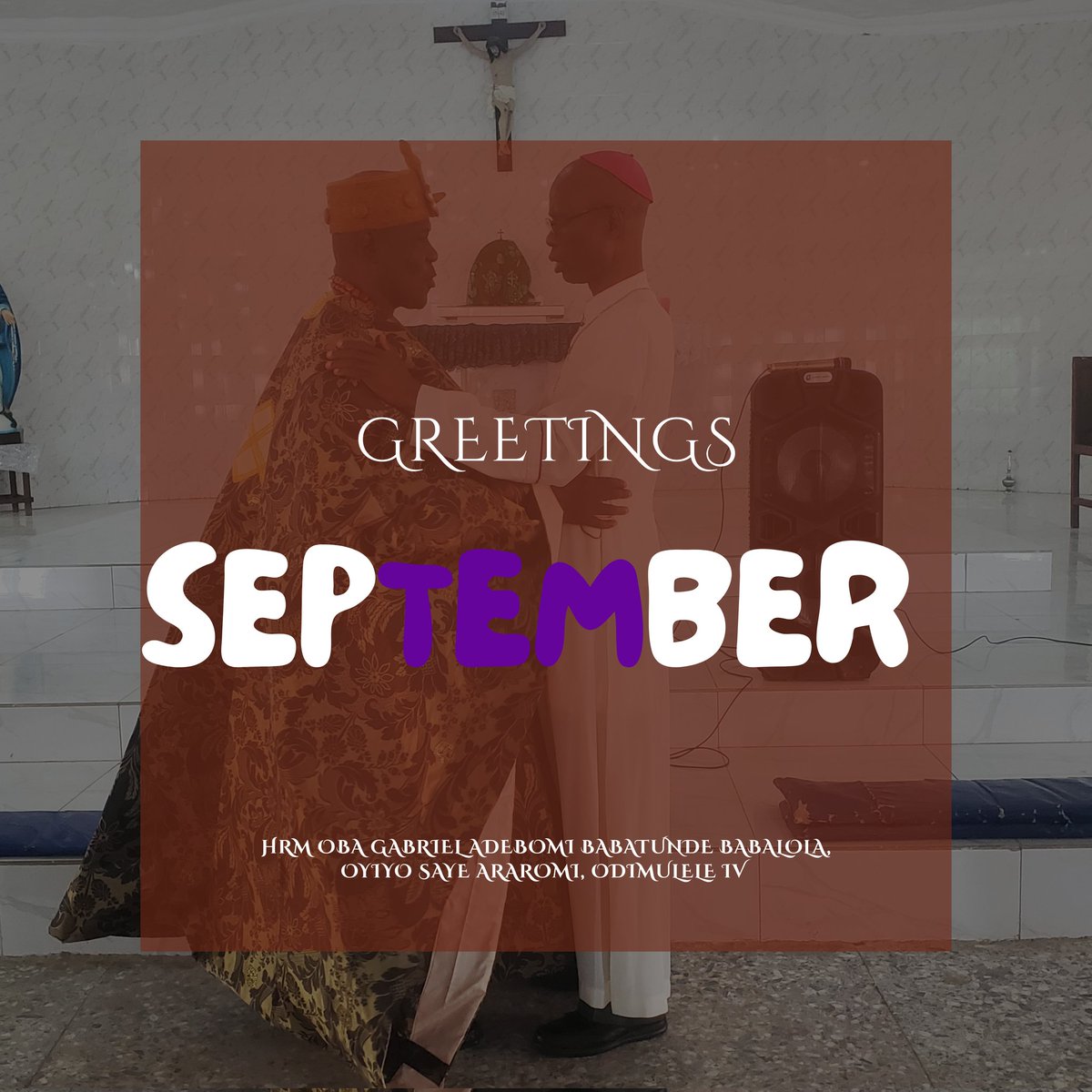 Happy New Month, sons &amp; daughters of Araromi-Ekiti and friends of our land.
May peace reign, unity bind us, and rapid development spring forth in our community.
Together, we rise in greatness.

— HRM Oba Gabriel Adebomi Babatunde Babalola
Alararomi of Araromi-Ekiti 👑